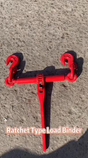 G100 Rachet Binder with Safety Hooks Chain Ratchet Load Binder