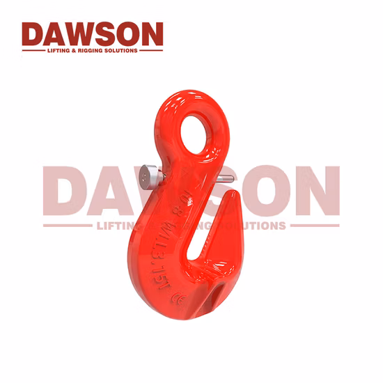 European Standard G80 Eye Shortening Grab Hook with safety Pin