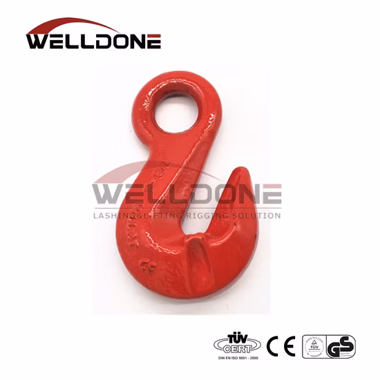 Wd 141 G100 G80 Deep Throat Eye Shortening Cradle Grab Hook with Wings for Adjust Chain Length