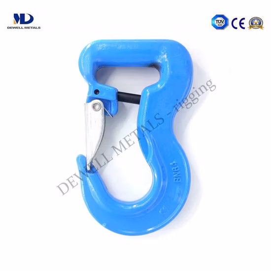 G100 Forged Alloy Steel Special Eye Grab Hook with Safety Pin